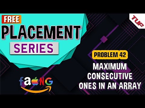 Max Consecutive Ones | Leetcode