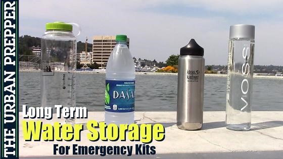 Storing Water Long Term for Prepping