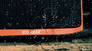 Watch ECOXGEAR ECOXBT Rugged and Waterproof Wireless Bluetooth Speaker ﹙Orange﹚ on Amazon Live