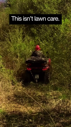 Grass in front of you? Not for long. Rammy Flail Mower 120 Front-mount precision. Clean results. Rammy ATV accessories delivering flail power for cleaner, smarter mowing #rippingit #rippingitoutdoors #rammy #landmanagement #builtdifferent #worksmarter | Ripping It Outdoors LLC