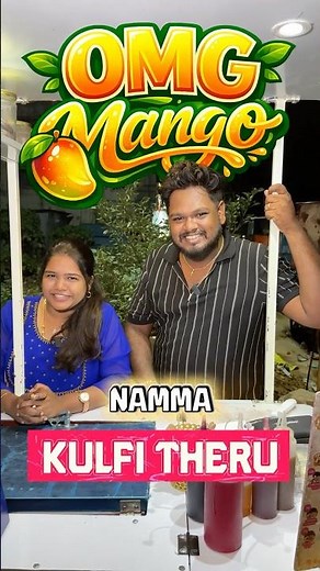 Introducing a New OMG Mango Ice Cream 😍 | Kulfi Theru #shorts #kulfitheru #ytshorts #foodie #food