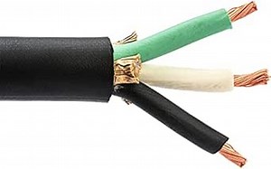12 AWG 3C 12/3-SOOW Black 600V Portable Cord Cable (350FT)