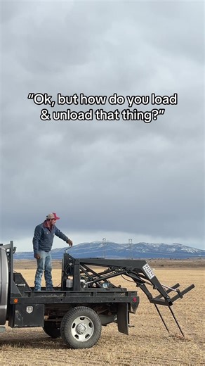 Just like that. #truckbedloader | truck