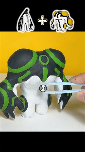 Making Ben 10 fusion #shorts #ben10