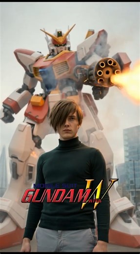Live-Action: Gundam Pilots | Wait for Trowa/Heavyarms!!👀🔥 #gundam #liveaction #ガンダムw #anime #mecha