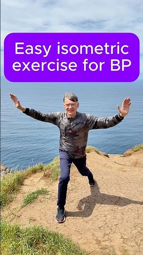 Easy isometric exercise to lower blood pressure #breathnow #isometricexercise #highbloodpressure