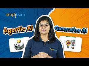 Agentic AI vs Generative AI | Agentic AI vs Generative AI: Key Differences Explained | Simplilearn