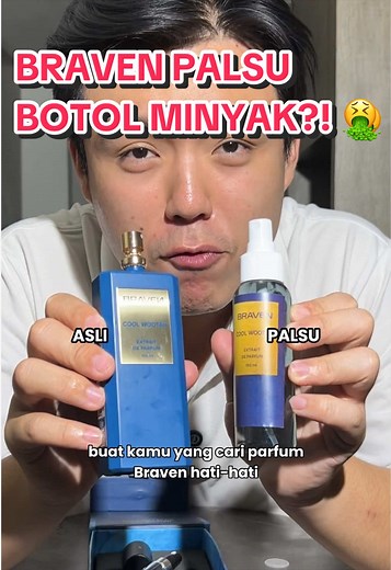 Braven palsu vs asli: hati-hati dikirim botol minyak