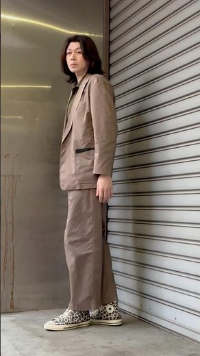 Uniqlo Uのセットアップを使ったコーデ【リラックスフィットジャケット】【Today's Outfit】#shorts #fashion #Uniqlo U