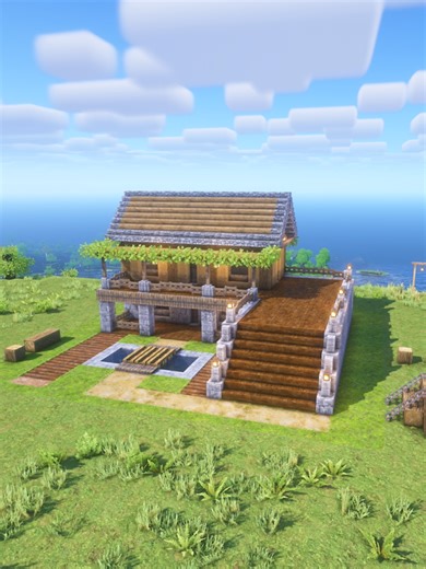 Farmer House #Minecraft #fypシ #viral | minecraft