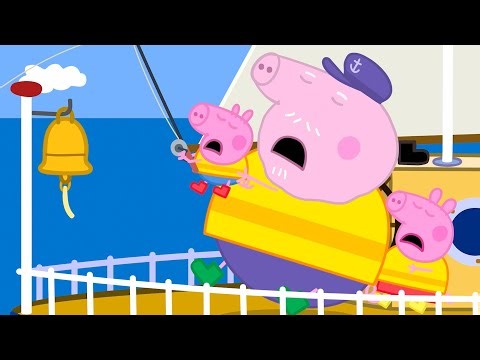 Peppa Pig in Hindi - Fishing Trip - मछली पकड़ने की यात्रा - हिंदी Kahaniya - Hindi Cartoons for Kids
