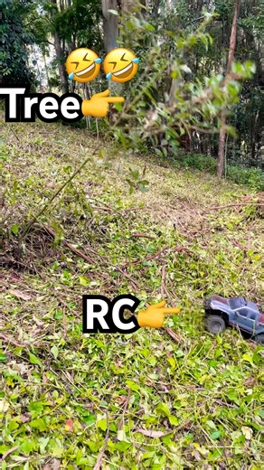 RC vs TREE 1-1 #axial #basecamp #scx10 #rc #rockcrawler #rockcrawling #scx10iii #offroad #challenge