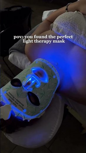 Wireless LED Face Mask ✨ Red Light Therapy for Glowing Skin