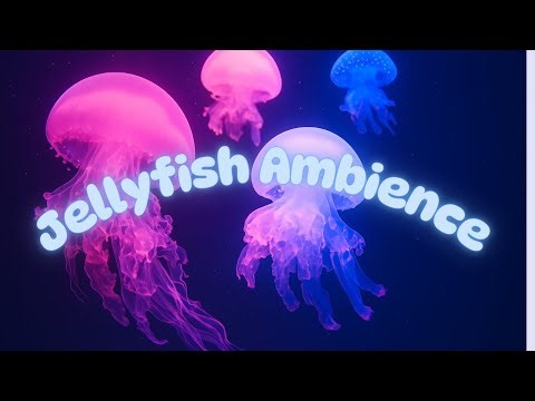 Deep Sea Dreams | 1 Hour of Glowing Jellyfish (No Talking, No Music)