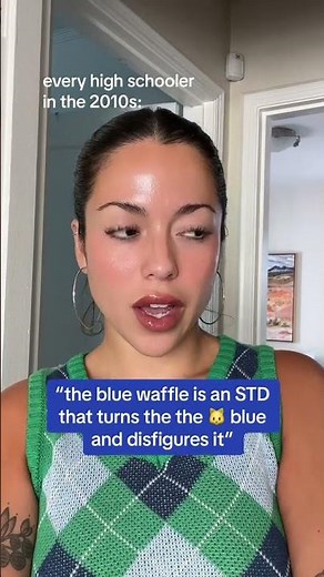 The blue waffle is a fake sti. It was a made up in 2010 by... #Shorts #sxedfiles