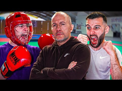 PASCAL LE GRAND FRÈRE M’ENTRAÎNE POUR LE COMBAT DE CATCH CONTRE INOX (j’me suis fais éclaté mdrr)