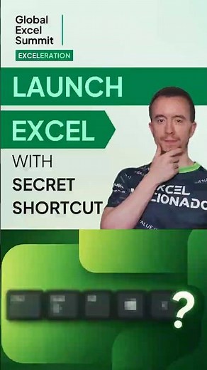 Launch Excel with SECRET shortcut