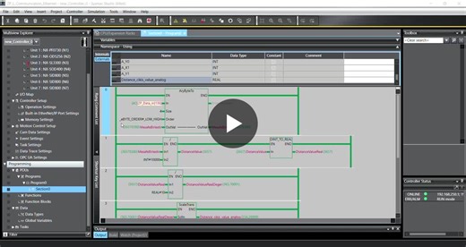 #omron #sysmacstudio #ethernetip #industrialautomation #sensortechnology #automationsolutions #automation #data #measurement #distance | ERCAN TURAN