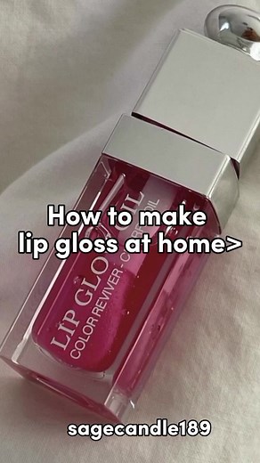 DIY Lip Gloss Recipe Using Home Products