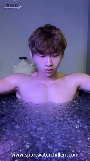 Benefits of ice bath after workout #sports #athleterecovery #recovery #icebath #icebathchiller