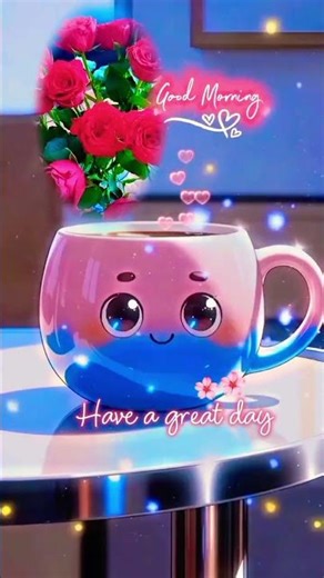 GOOD MORNING /Morning Coffee Mood ☕✨ Wishing You a Beautiful Day
