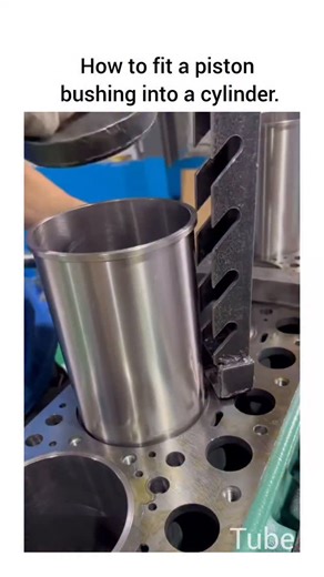 Engineering Tube on Instagram: "Manual cylinder liner installer tools are specialized hand tools designed to facilitate the precise and safe installation of cylinder liners into engine blocks. These tools typically include a liner driver or pressing tool, which applies even pressure to seat the liner without damaging it or the surrounding components. Many manual installers feature a handle, a pushing or pulling mechanism, and a set of adapters or collars to match different liner sizes and engine