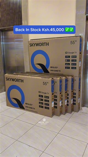 Skyworth 55” QLED TV - Affordable Quality at Ksh. 45,000