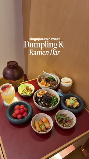 Sg’s newest dumpling and ramen bar | Dumpling Darlings (New Bahru) 🥟 Check out our IG/ Tele/ TikTok -@ice_dwhite for more!!