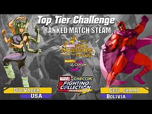 MVC Fighting Collection: Steam Ranked Match MVC2: DucVader vs Cefi_champ :. 27.11.25 🔥🔥🔥 GREAT GAMES