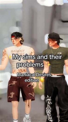 thought I’d take a whack at this trend since I’ve been putting my babies through it as I film this next episode 🤪 I kinda feel bad for them but I actually don’t 😌 ib: @SimsBerrry & @froggie ☾⋆｡𖦹 #simstok #sims4tok #ts4 #simsstory #simsseries