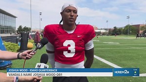 Joshua Wood named starting quarterback for University of Idaho