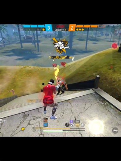 First Shot in Free Fire Gameplay