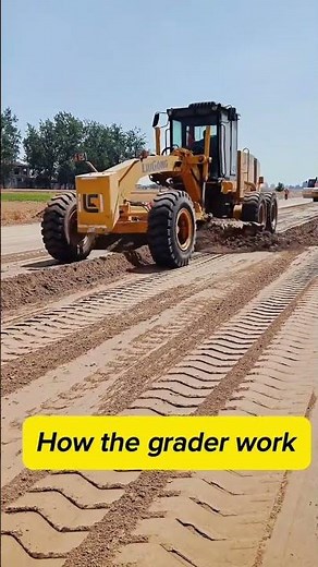 How the grader work?#grader#graders #construction #machinery #automobile