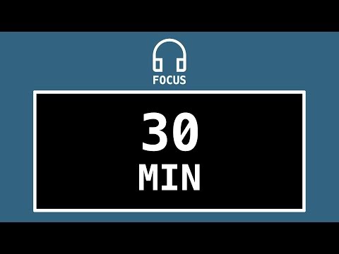 Focus Timer – 30 minutes – V1