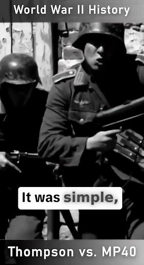 Thompson vs. MP40: A World War II Submachine Gun Showdown