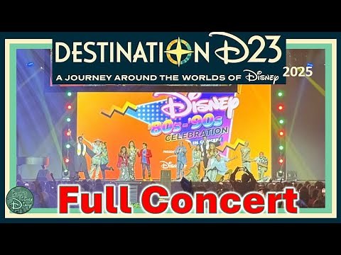 Disney ’80s–’90s Celebration Concert | Destination D23 2025 Full Performance!