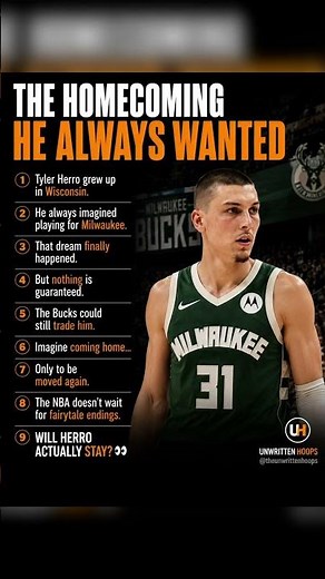 Tyler Herro’s Dream Finally Came True… But Will the Bucks Keep Him? 👀