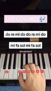 152K views · 2.9K reactions | Los colores✨ #easy #piano #pianotutorial #pianolessons #pianomusicalite | Piano Musicalité | Facebook