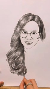 Potrait Of A girl #sketching #sketchingchallenge #shortsvideos | RRR Art