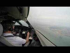 Cockpit View: SINGAPORE - Stunning View Approach