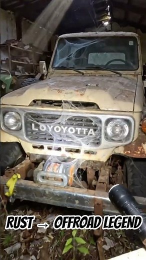Restoring a 1988 Toyota Land Cruiser FJ62 into Perfection