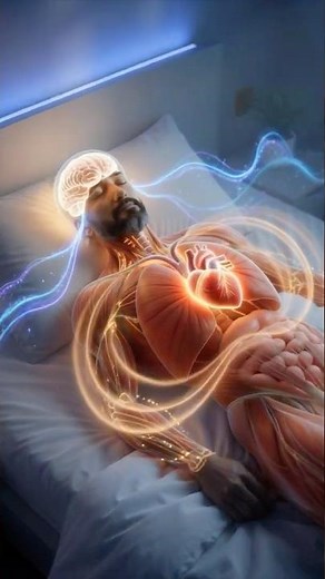 Your Body Does THIS While You Sleep 🛌 💤 #sleep #3danimation