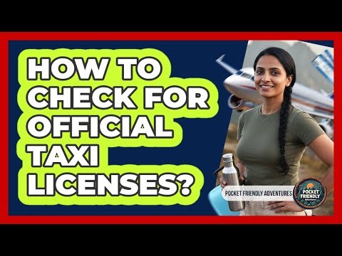 How To Check For Official Taxi Licenses?