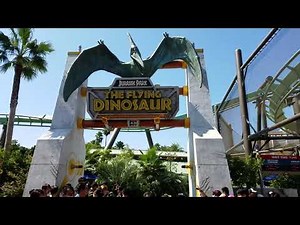 The Flying Dinosaur - Universal Studios Japan, Osaka Japan