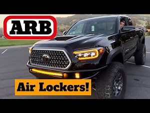 Is my Tacoma a Rubicon now? Wiring and Plumbing FRONT and REAR ARB air lockers!