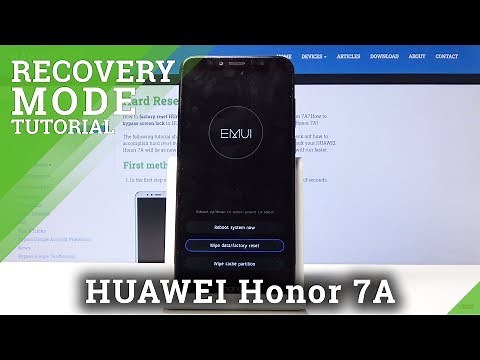 Recovery Mode in HUAWEI Honor 7A – How to Open & Use Recovery Features