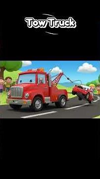 Mighty Truck Parade 🚚💥 | Big Construction Trucks Song for Kids | Forklift, Tow Truck, Front Loader !