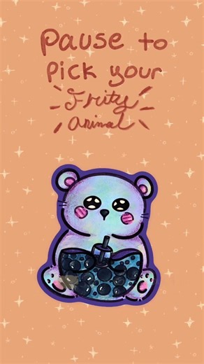 Pause to find your sticker!🫧🧋