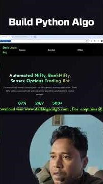 Build Python Trading Bot Part 8 – Fully Automated Trading Bot for Nifty & BankNifty