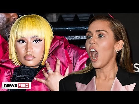 Miley Cyrus SHADES Nicki Minaj In New Song, 'Cattitude'?!?